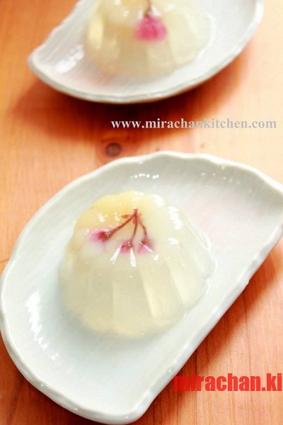 Sakura kan 桜かん - Rau câu hoa anh đào