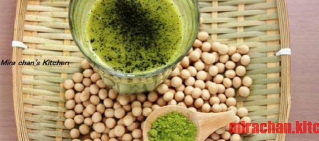 Sữa đậu nành trà xanh – Matcha Soymilk