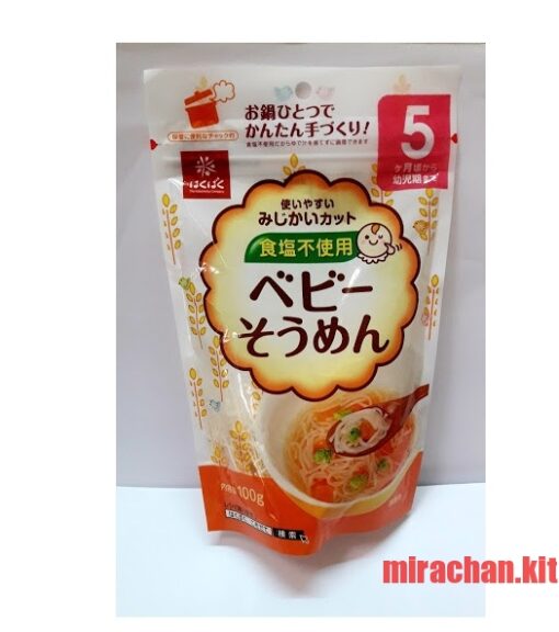 Mì Somen dành cho trẻ ăn dặm từ 5 tháng tuổi
