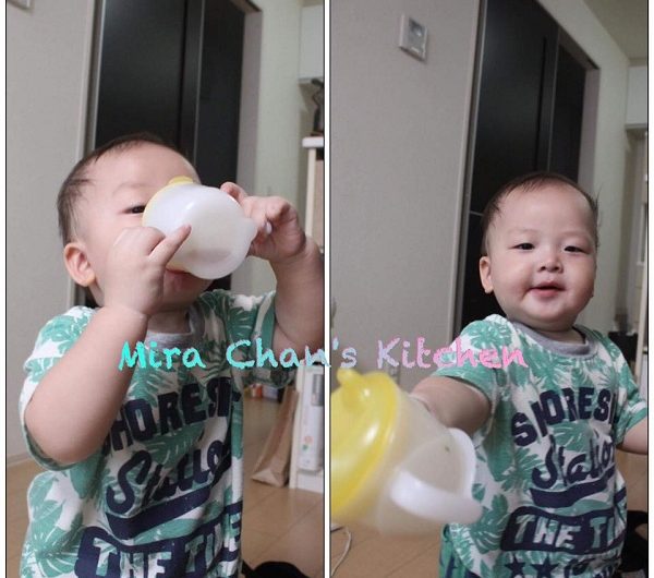 Tập cho bé uống bằng ly