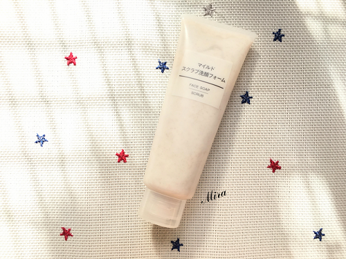 Muji Face Soap Scrub