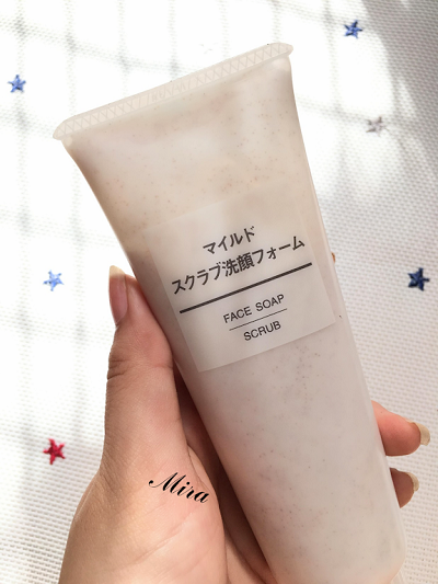 Muji Face Soap Scrub