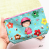 Ví đựng viết hay mỹ phẩm (hình Maruko chan đi học dễ thương)