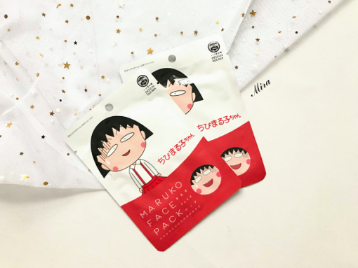 Mask dưỡng ẩm mịn da hình mặt bé Maruko Chan dễ thương