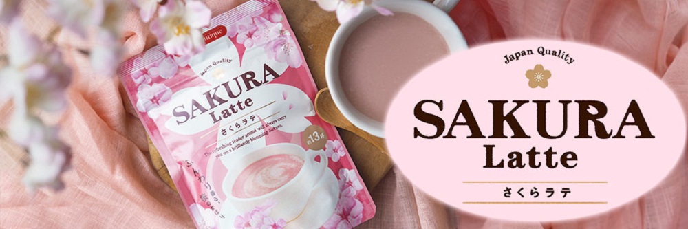 Trà sữa hoa anh đào Tea Boutique Sakura Latte