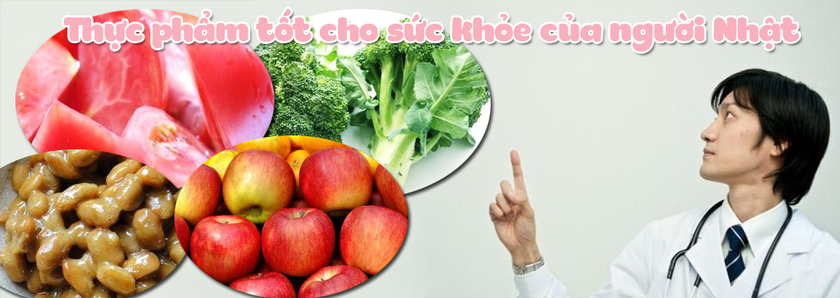 thực phẩm tốt cho sức khoẻ của nhật