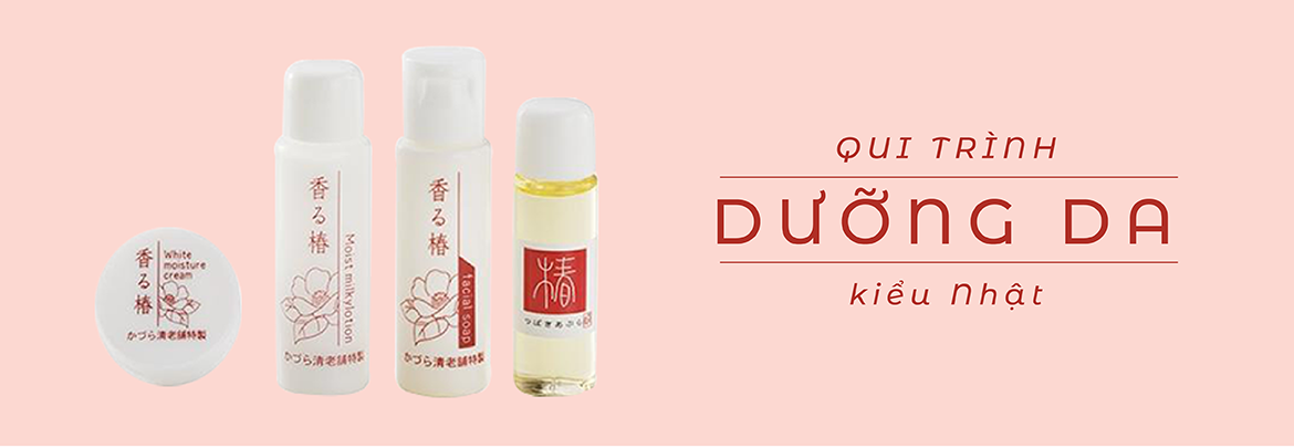 Quy trình dưỡng da nhật bản