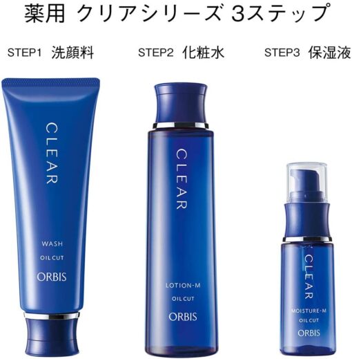 Set trị mụn Clear Orbis Oilcut Trial set