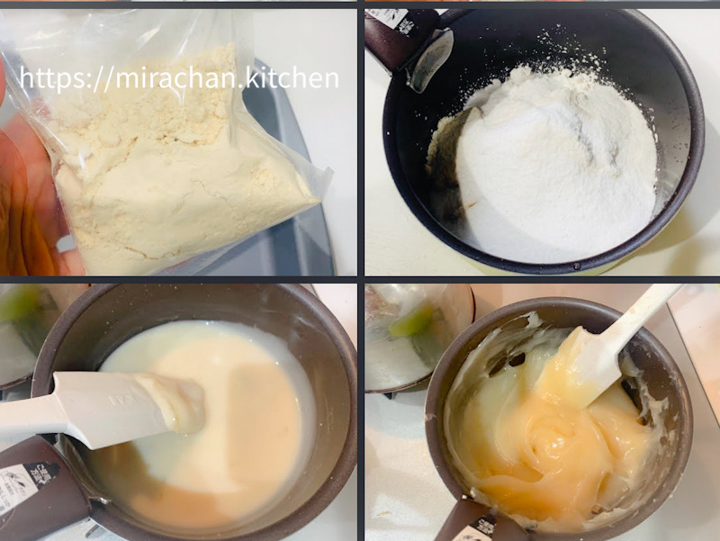 Cách làm bánh Warabi Mochi