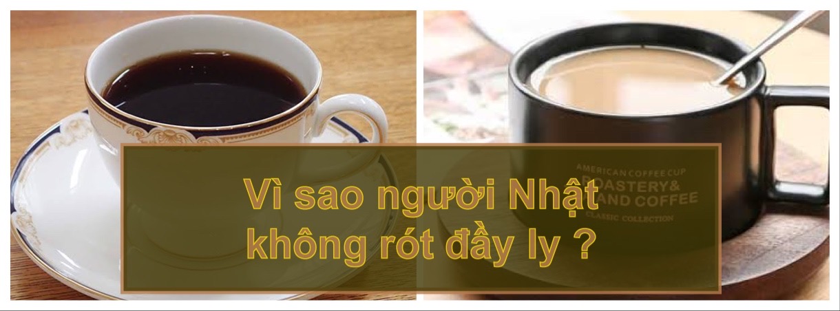 Vì sao người Nhật không rót cà