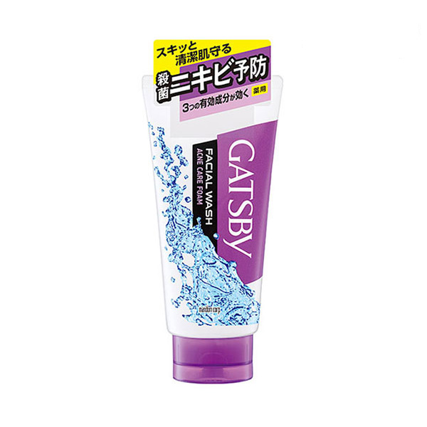 Sữa Rửa Mặt Ngăn Ngừa Mụn Gatsby Facial Wash Acne Care Foam